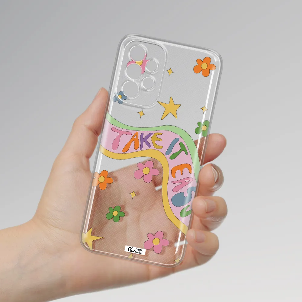 Take It Easy Samsung A23 5G Clear Tpu Case