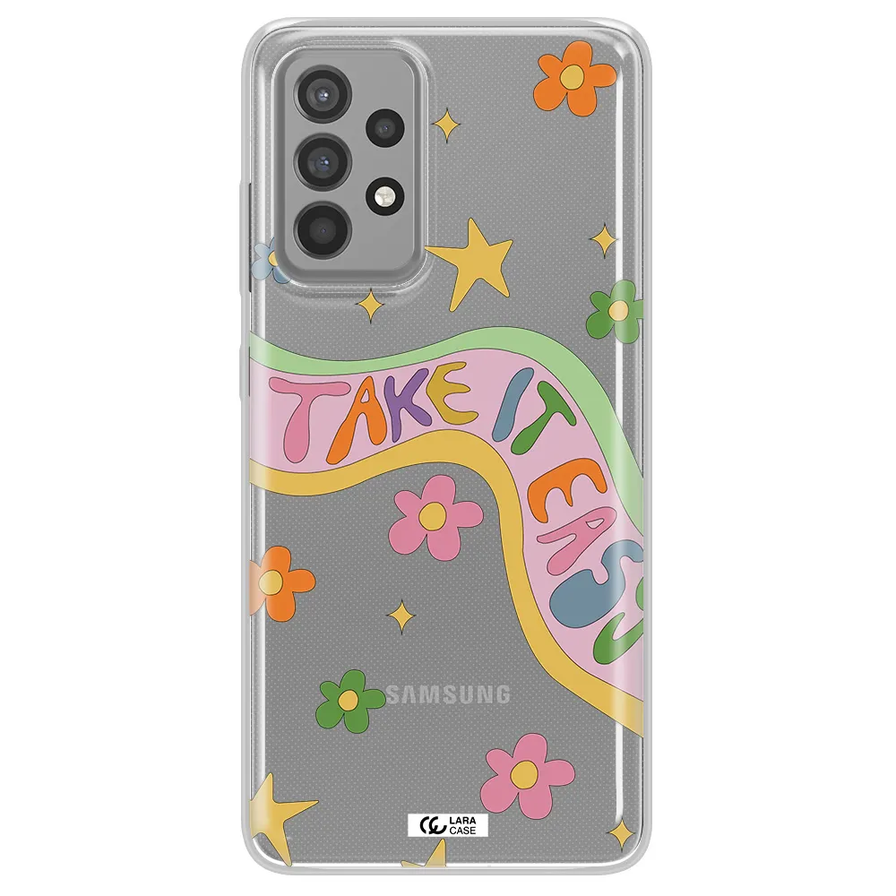 Take It Easy Samsung A52 Clear TPU Case