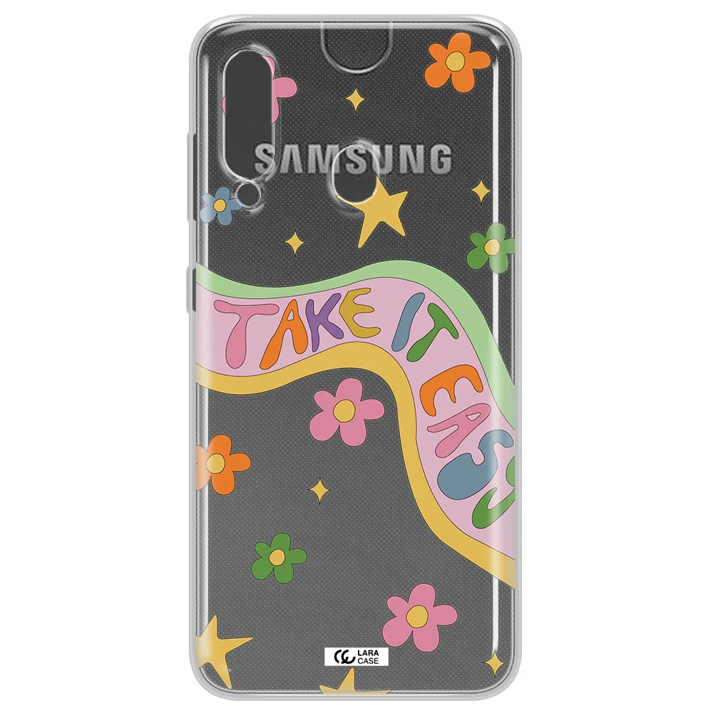 Take It Easy Samsung A60 Clear TPU Case