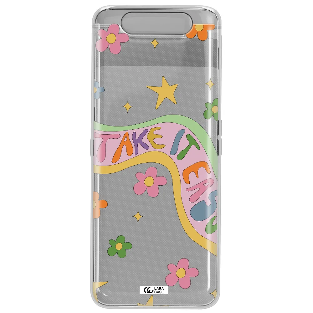 Take It Easy Samsung A80 Clear TPU Case