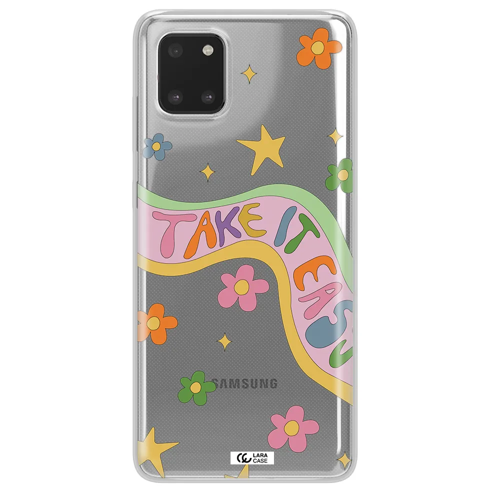 Take It Easy Samsung A81 Clear TPU Case