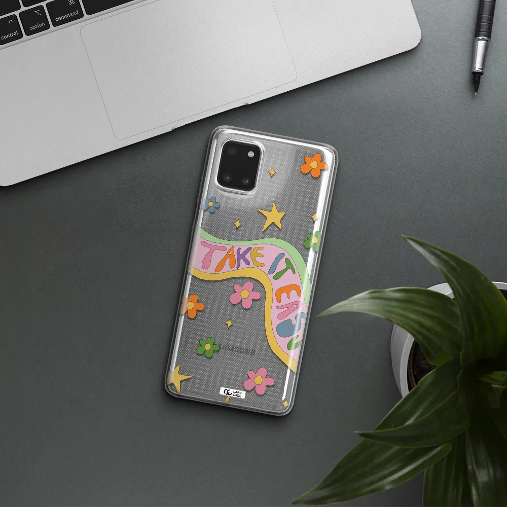 Take It Easy Samsung A81 Clear TPU Case