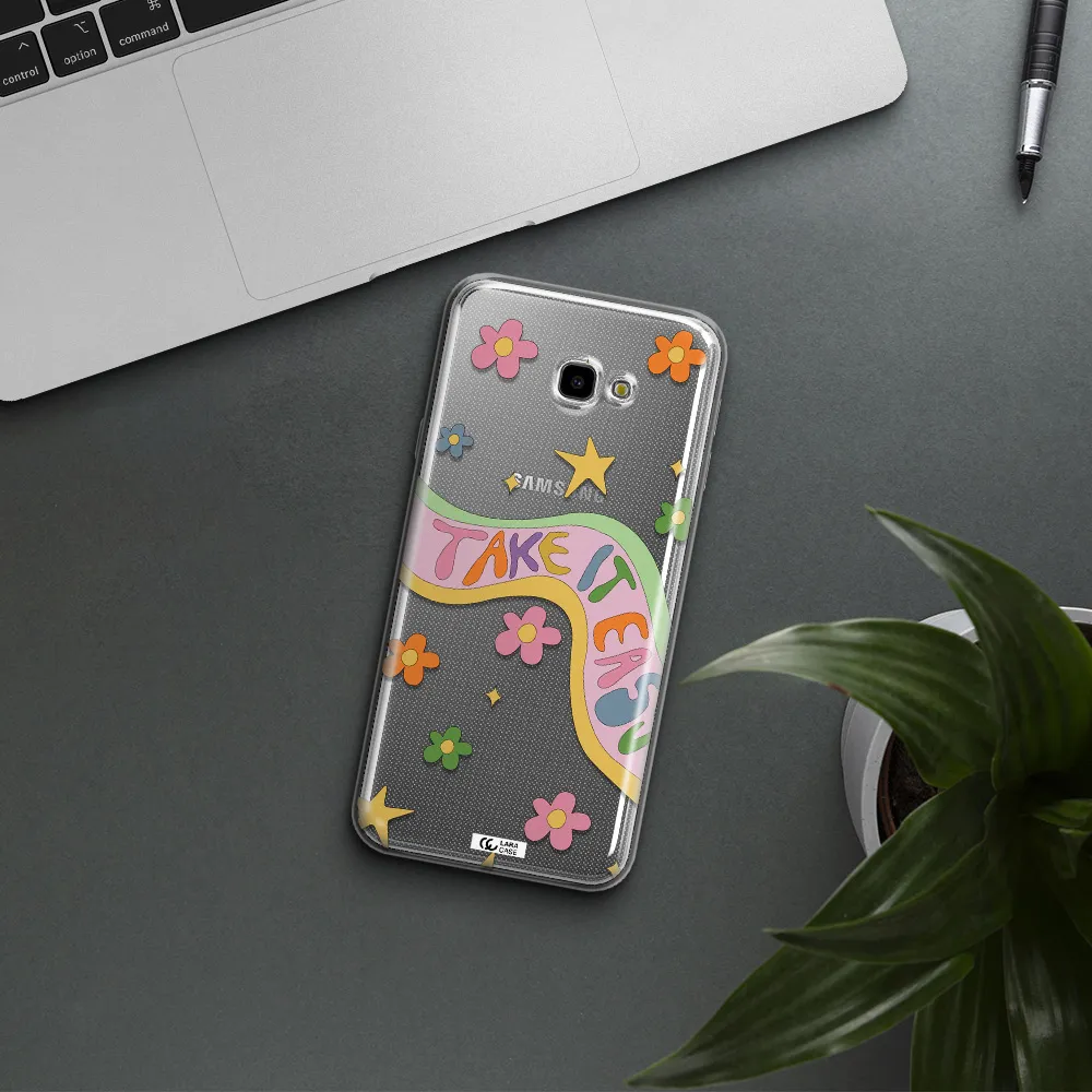 Take It Easy Samsung J4 Plus Clear TPU Case
