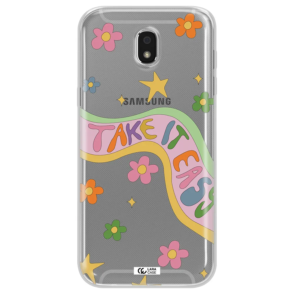 Take It Easy Samsung J5 2017 Clear TPU Case