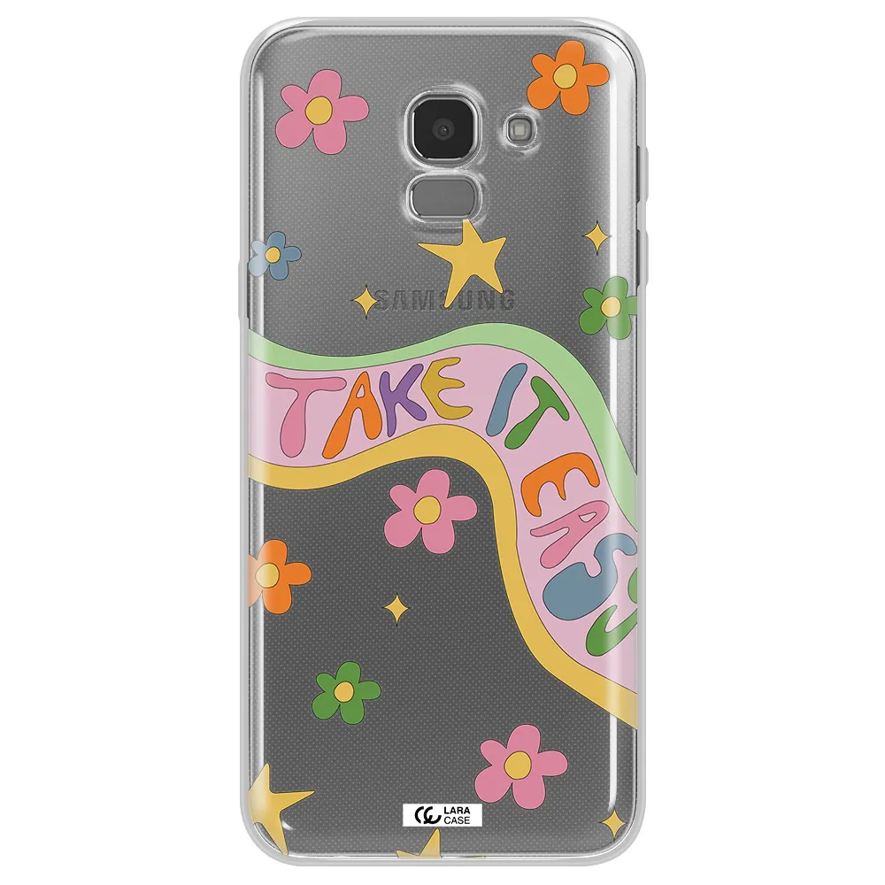 Take It Easy Samsung J6 Clear TPU Case