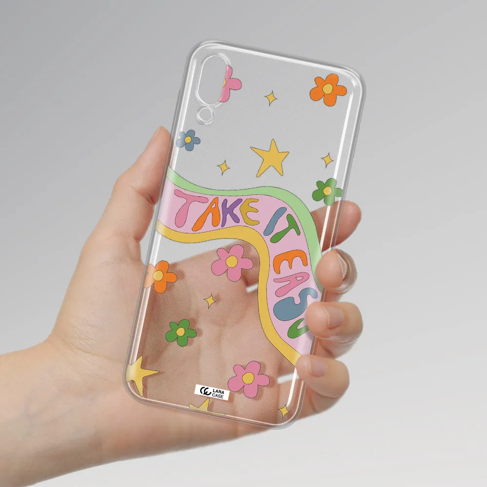 Take It Easy Samsung M10 Clear TPU Case