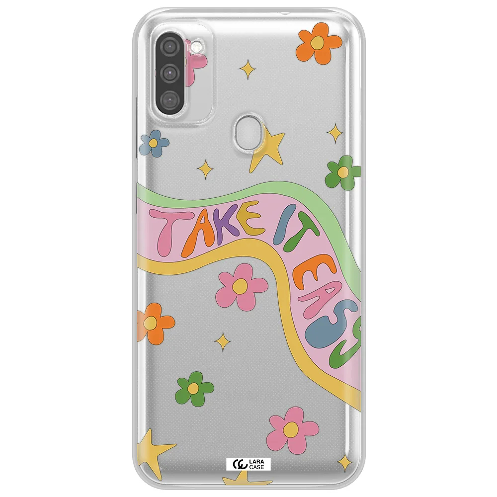 Take It Easy Samsung M11 Clear TPU Case