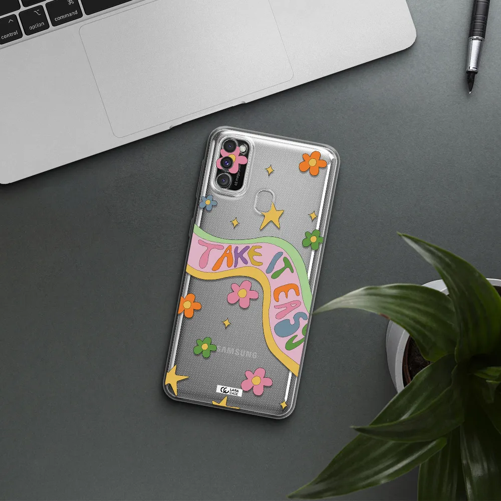 Take It Easy Samsung M30S Clear TPU Case