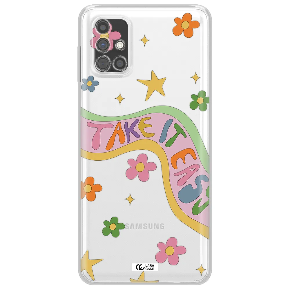 Take It Easy Samsung M51 Clear TPU Case