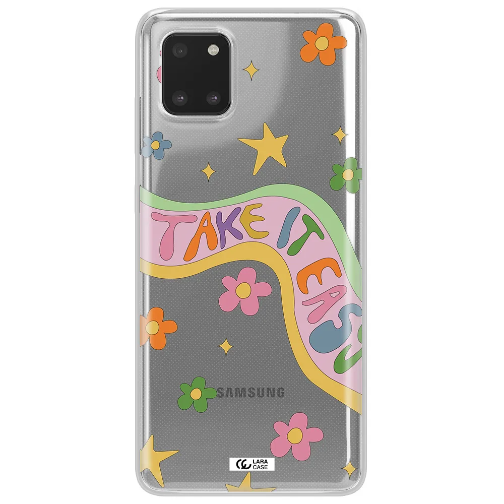 Take It Easy Samsung Note 10 Lite Clear TPU Case