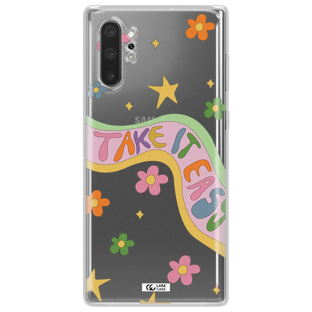 Take It Easy Samsung Note 10 Plus Clear TPU Case