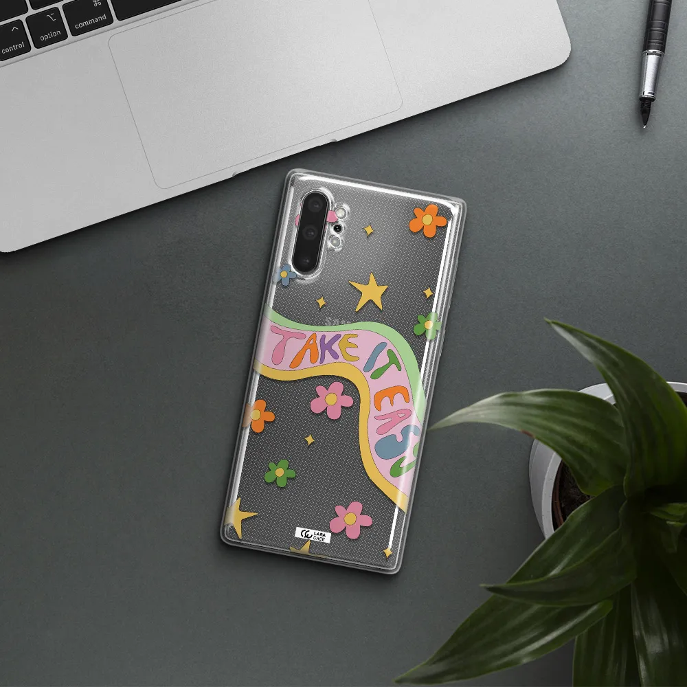 Take It Easy Samsung Note 10 Plus Clear TPU Case