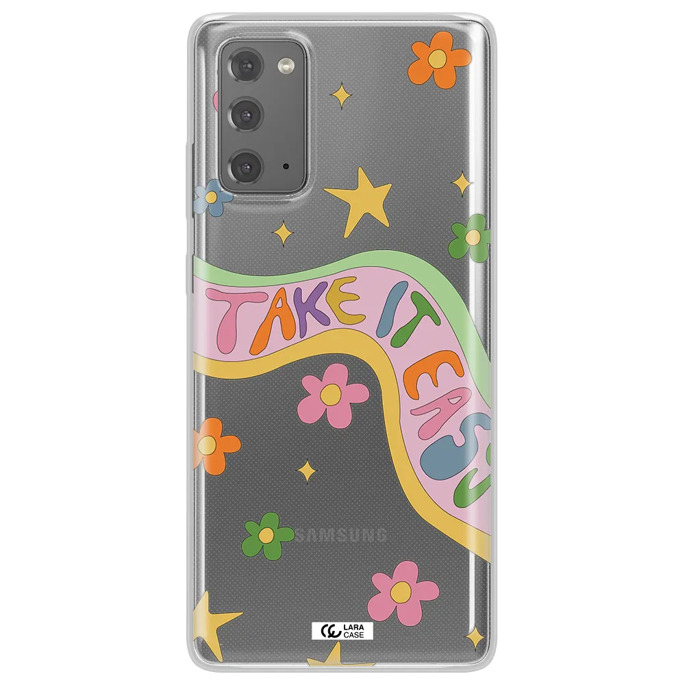 Take It Easy Samsung Note 20 Clear TPU Case