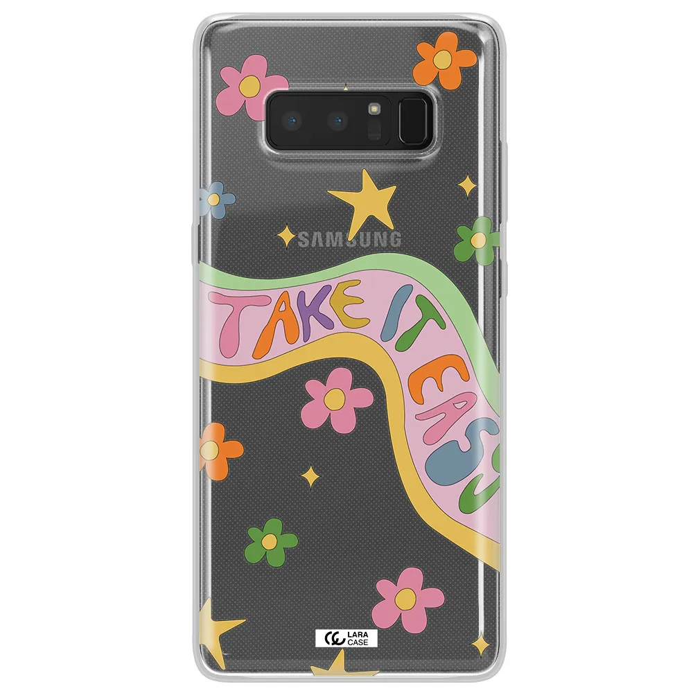 Take It Easy Samsung Note 8 Clear TPU Case