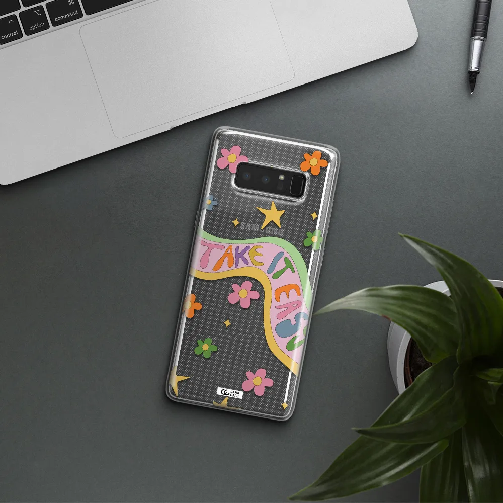 Take It Easy Samsung Note 8 Clear TPU Case