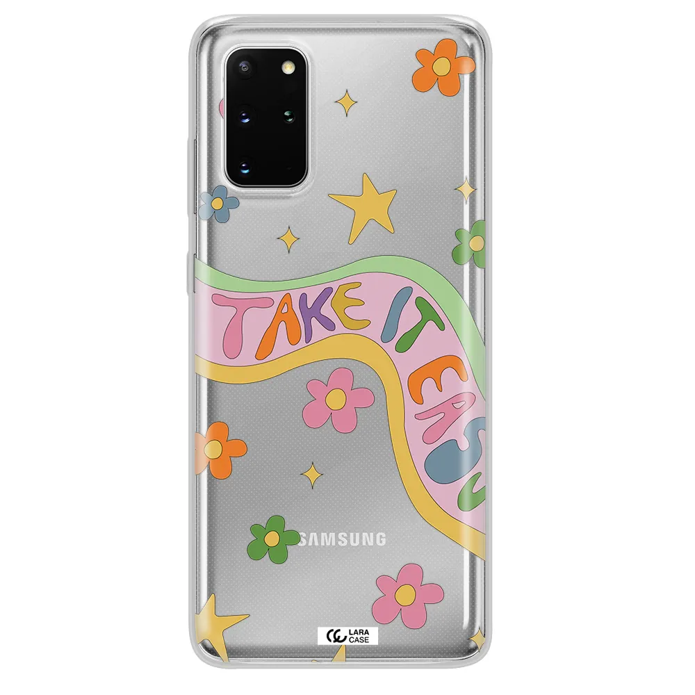 Take It Easy Samsung S 20 Plus Clear TPU Case