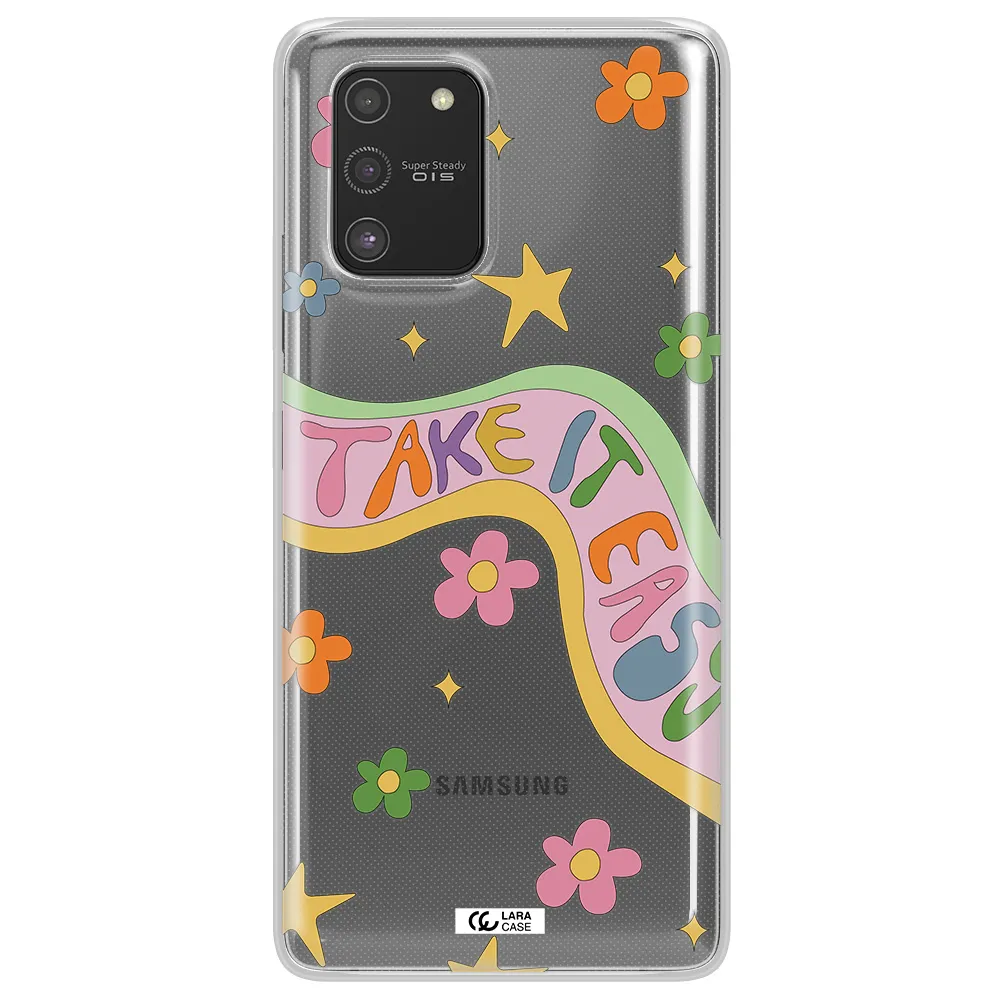 Take It Easy Samsung S10 Lite Clear TPU Case