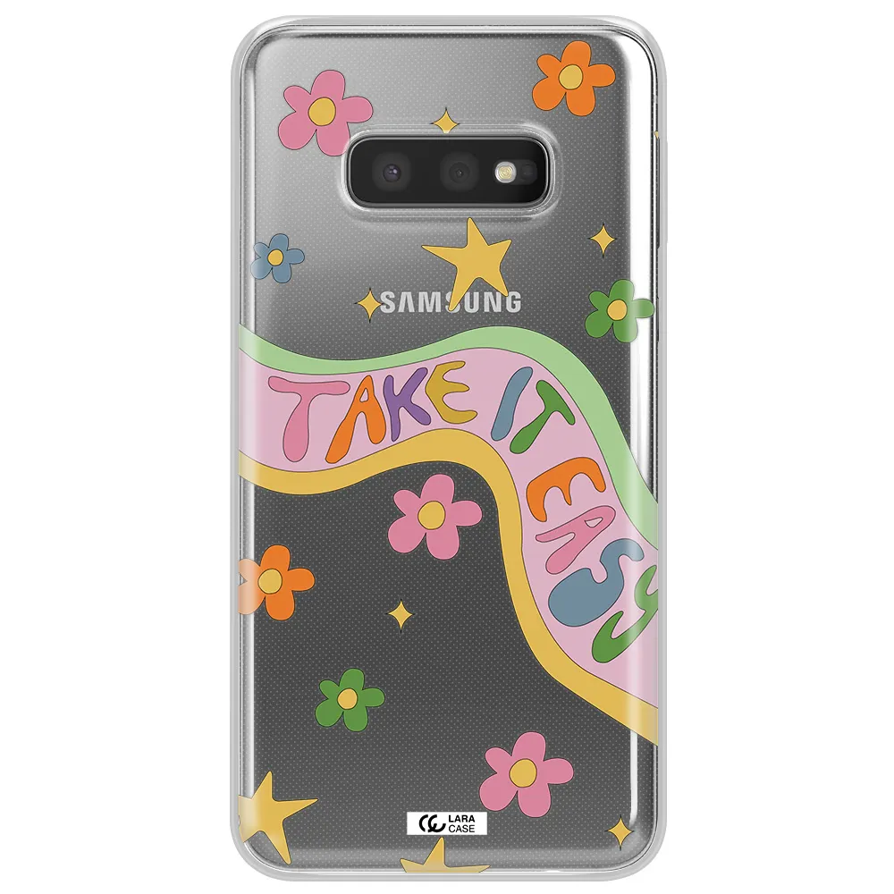 Take It Easy Samsung S10e Clear TPU Case