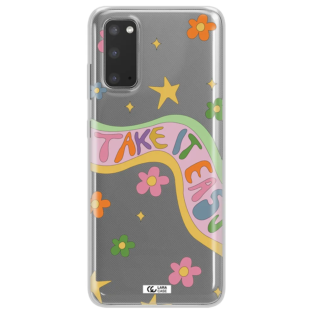 Take It Easy Samsung S20 Clear TPU Case
