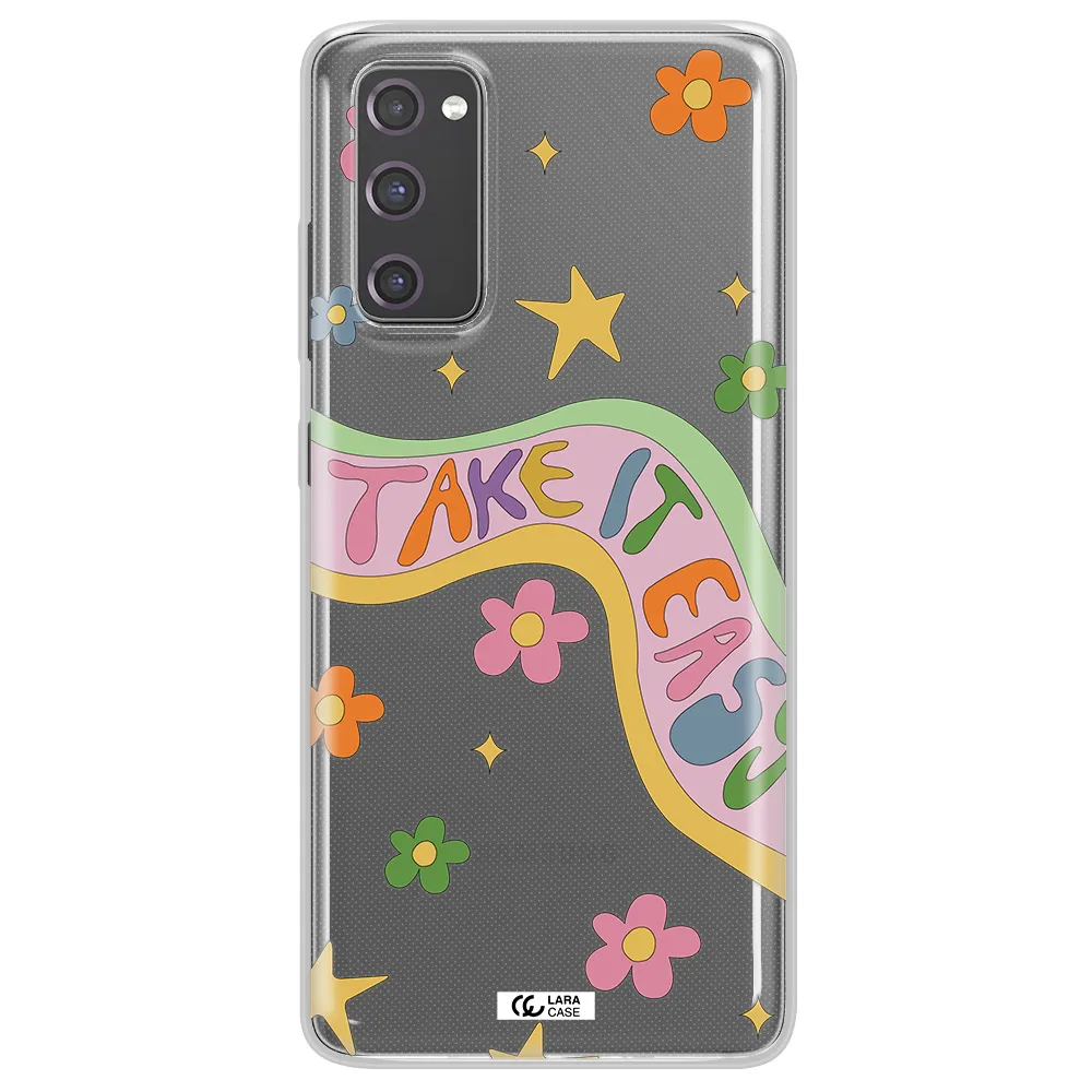 Take It Easy Samsung S20 Fe Clear TPU Case