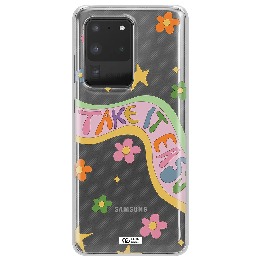 Take It Easy Samsung S20 Ultra Clear TPU Case