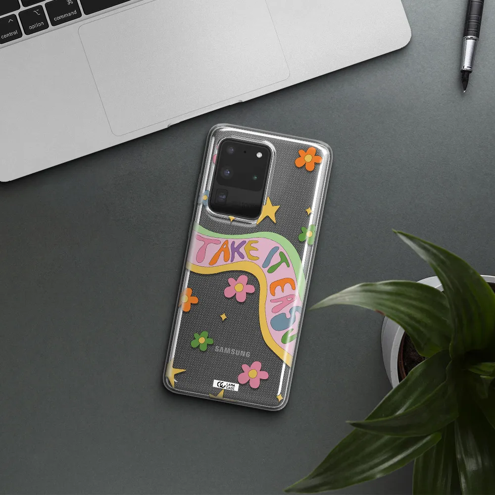 Take It Easy Samsung S20 Ultra Clear TPU Case