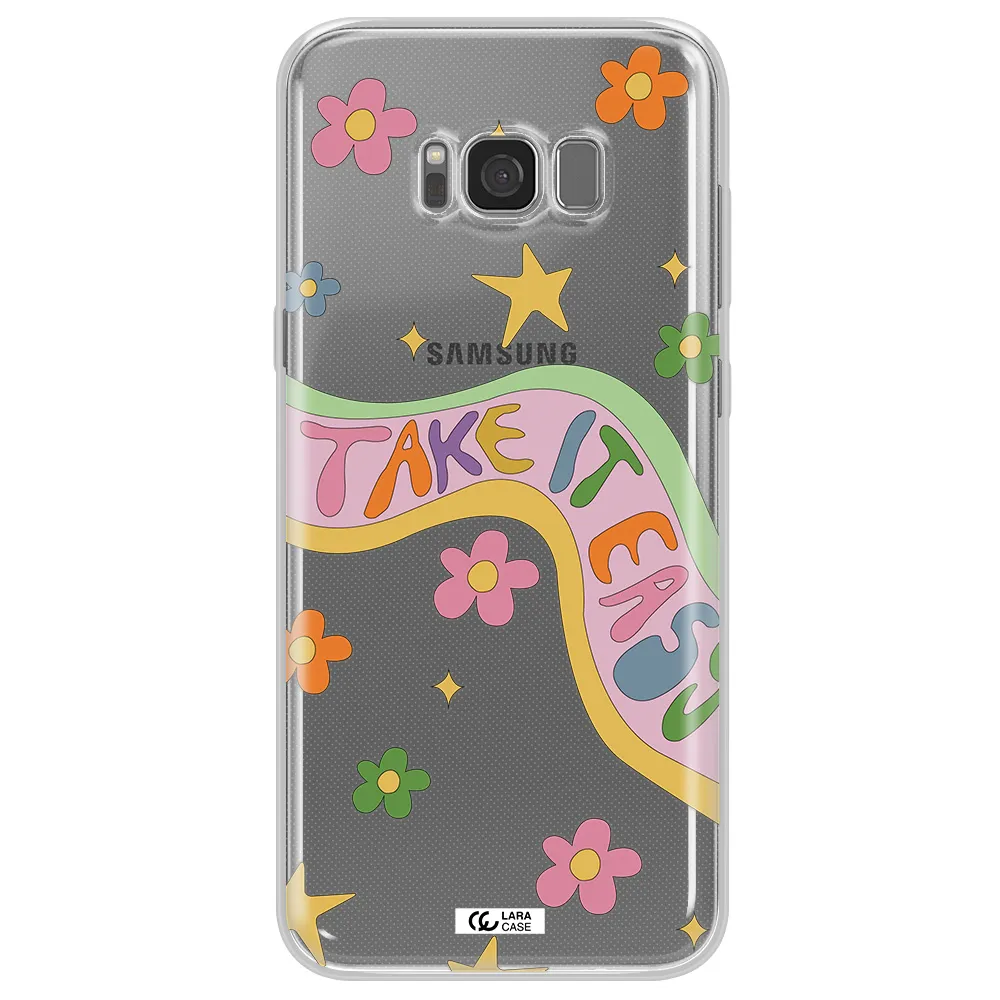 Take It Easy Samsung S8 Clear TPU Case