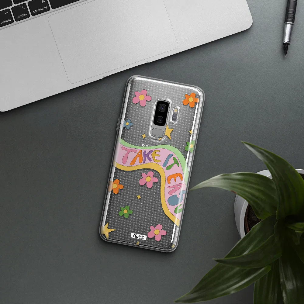 Take It Easy Samsung S9 Plus Clear TPU Case