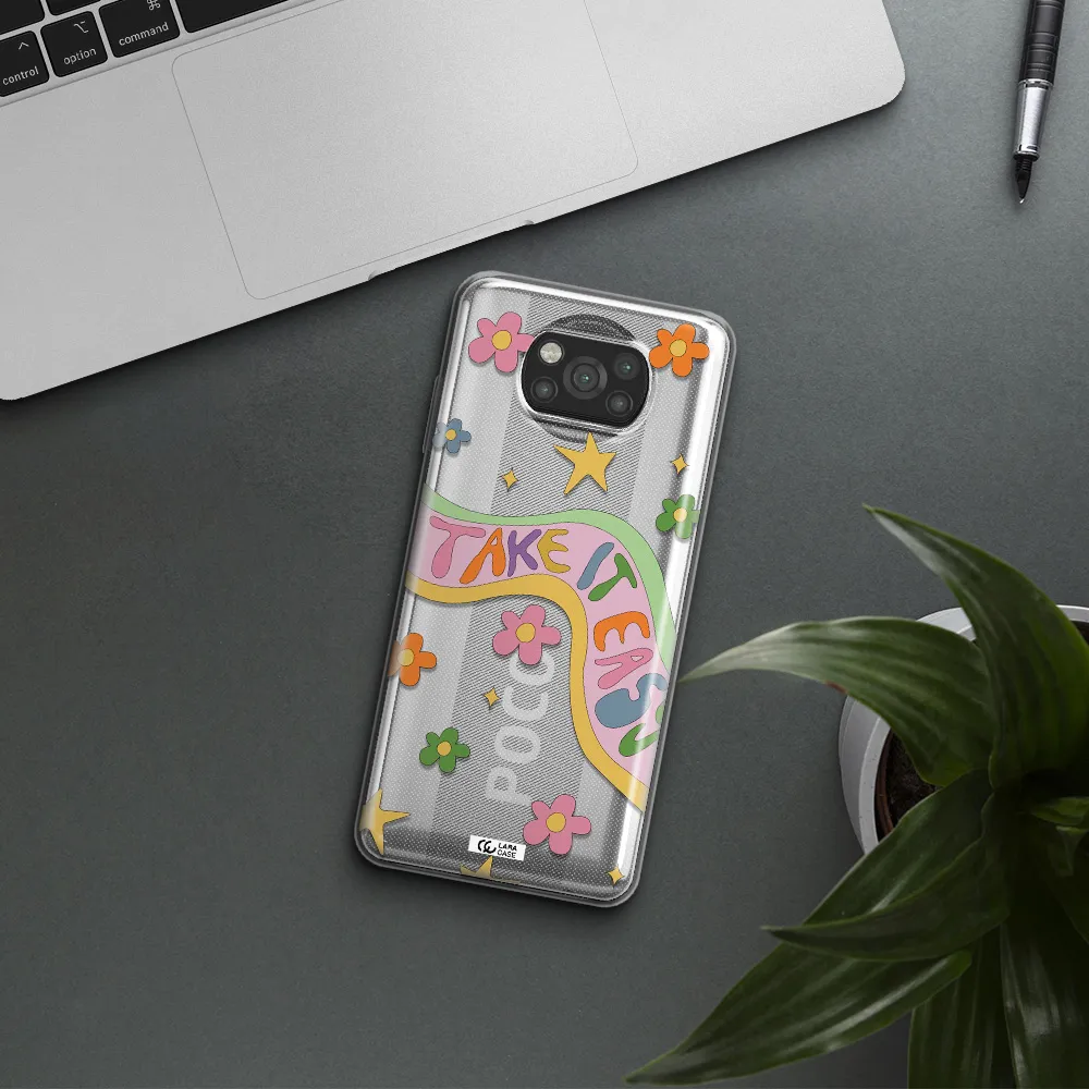 Take It Easy Xiaomi Poco X3 Clear TPU Case