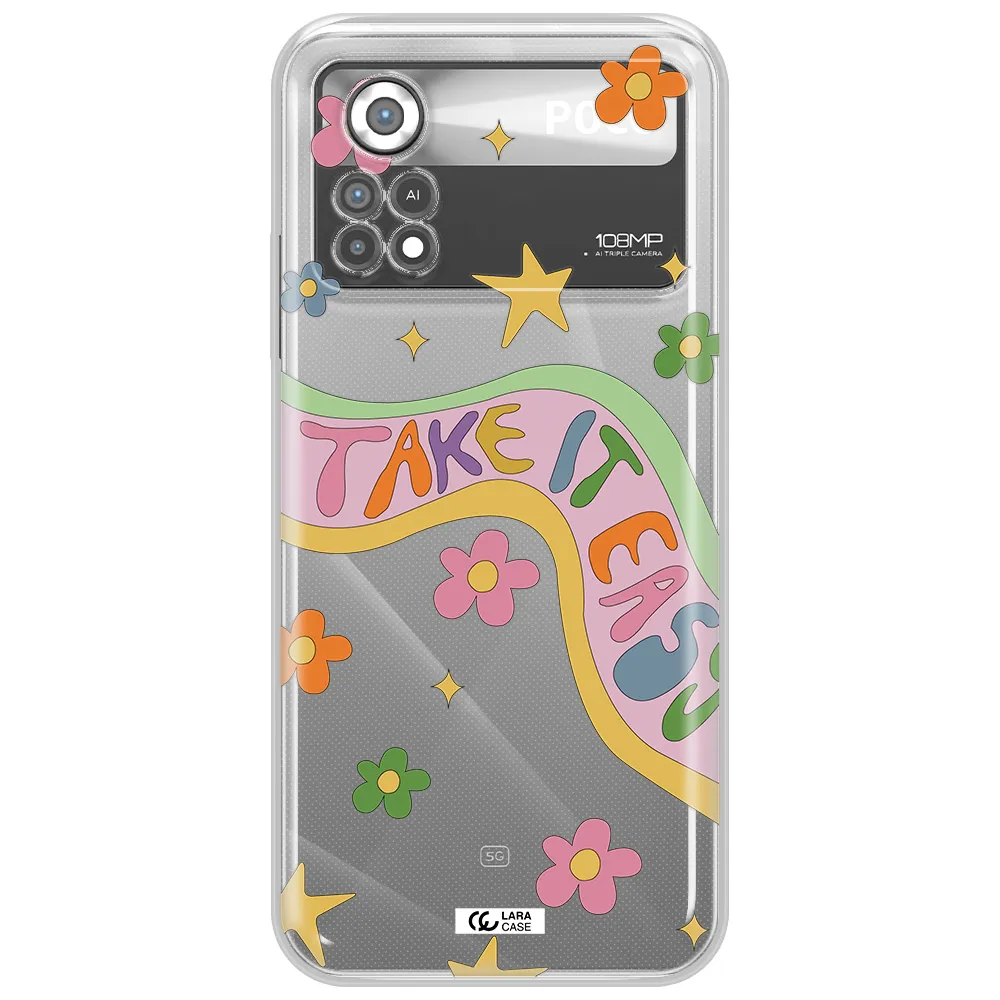 Take It Easy Xiaomi Poco X4 Pro Clear TPU Case