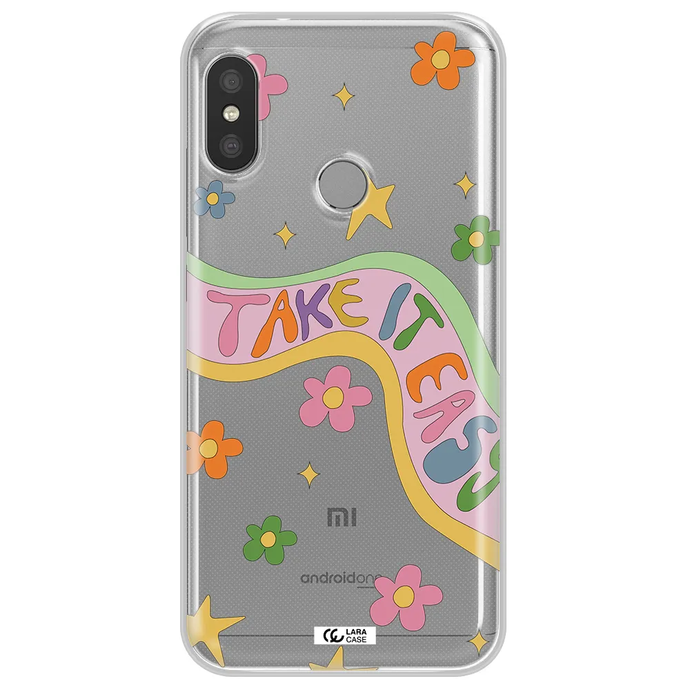 Take It Easy Xiaomi Redmi 6 Pro Clear TPU Case