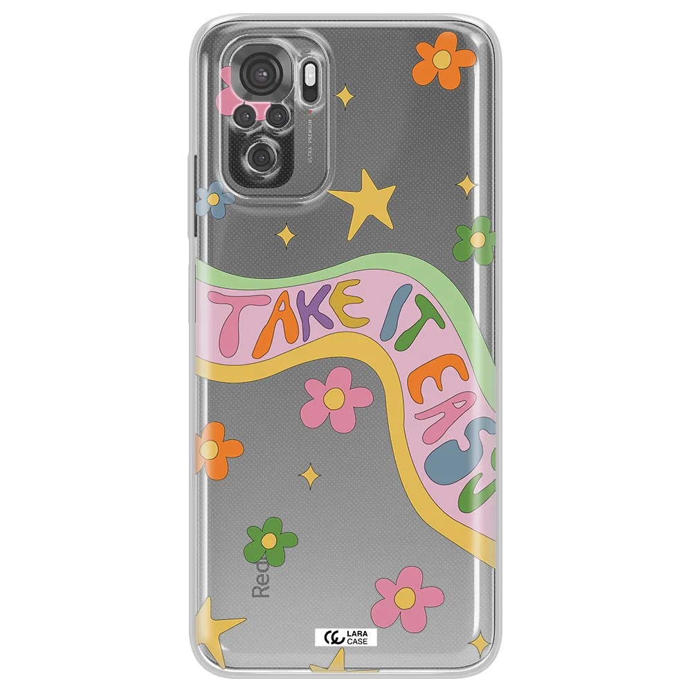 Take It Easy Xiaomi Redmi Note 10S Clear Tpu Case