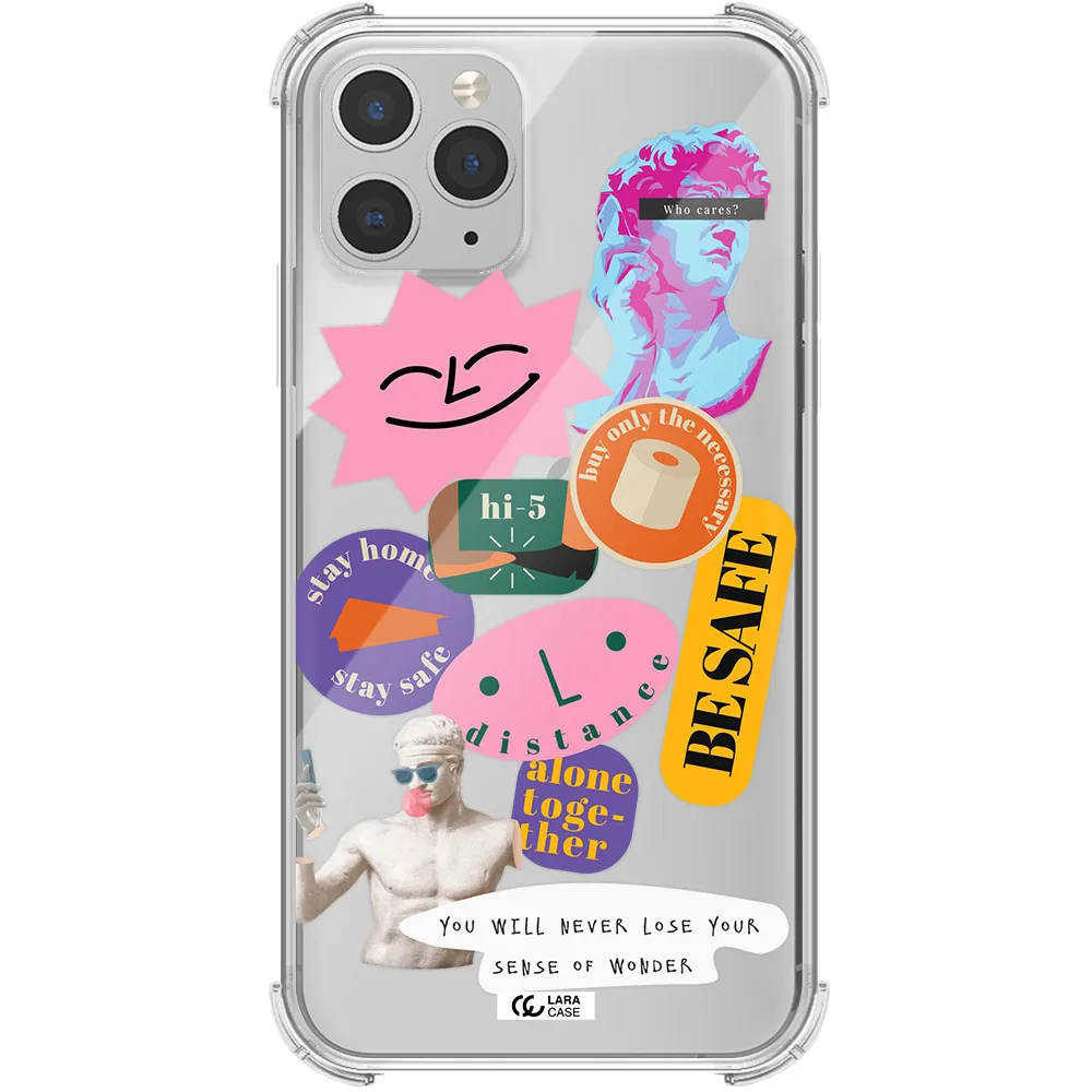 Be Safe Apple iPhone 11 pro Clear PC Case