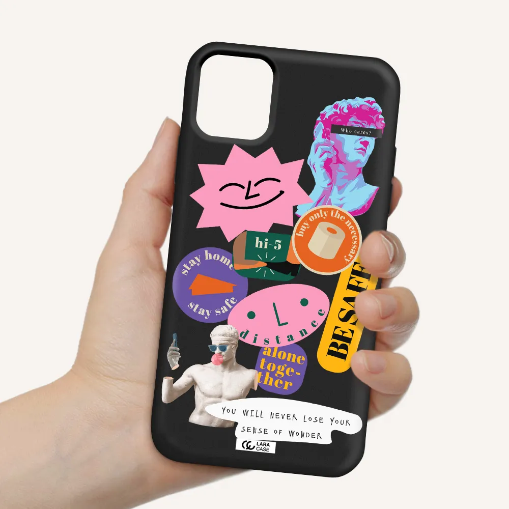 Be Safe Apple iPhone 11 Silicone black Case