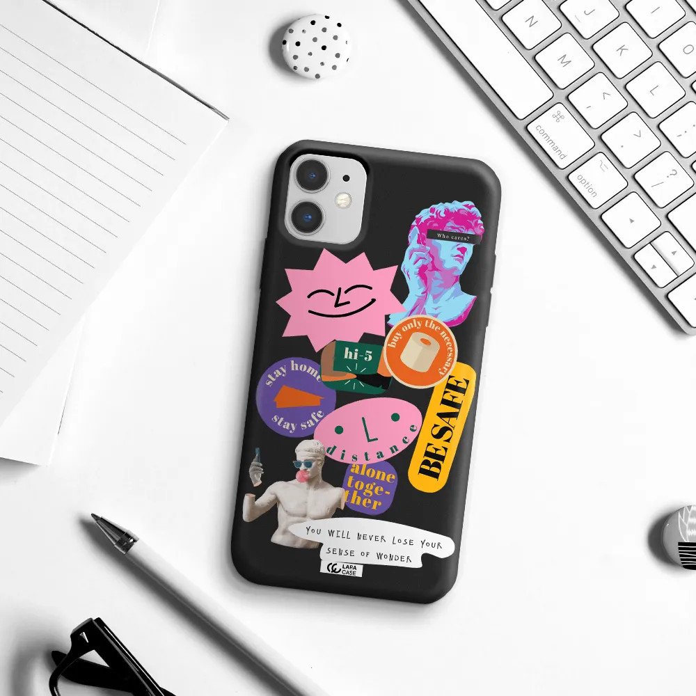 Be Safe Apple iPhone 11 Silicone black Case