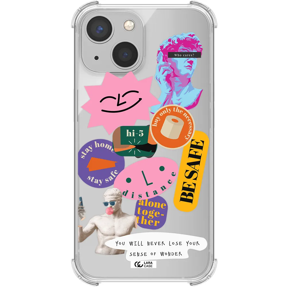 Be Safe Apple iPhone 13 Clear PC Case