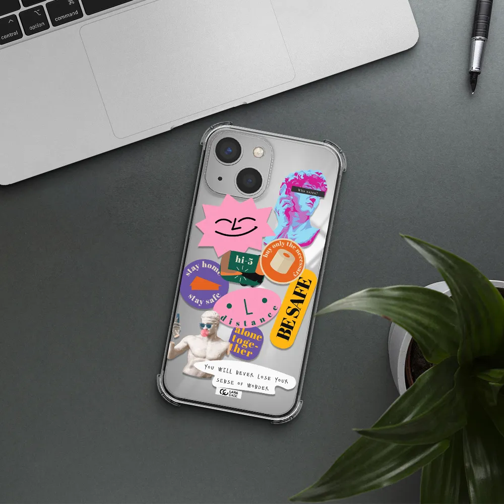 Be Safe Apple iPhone 13 Clear PC Case