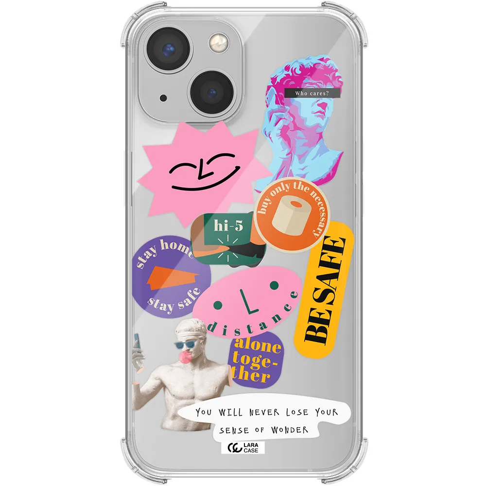 Be Safe Apple iPhone 13 mini Clear PC Case