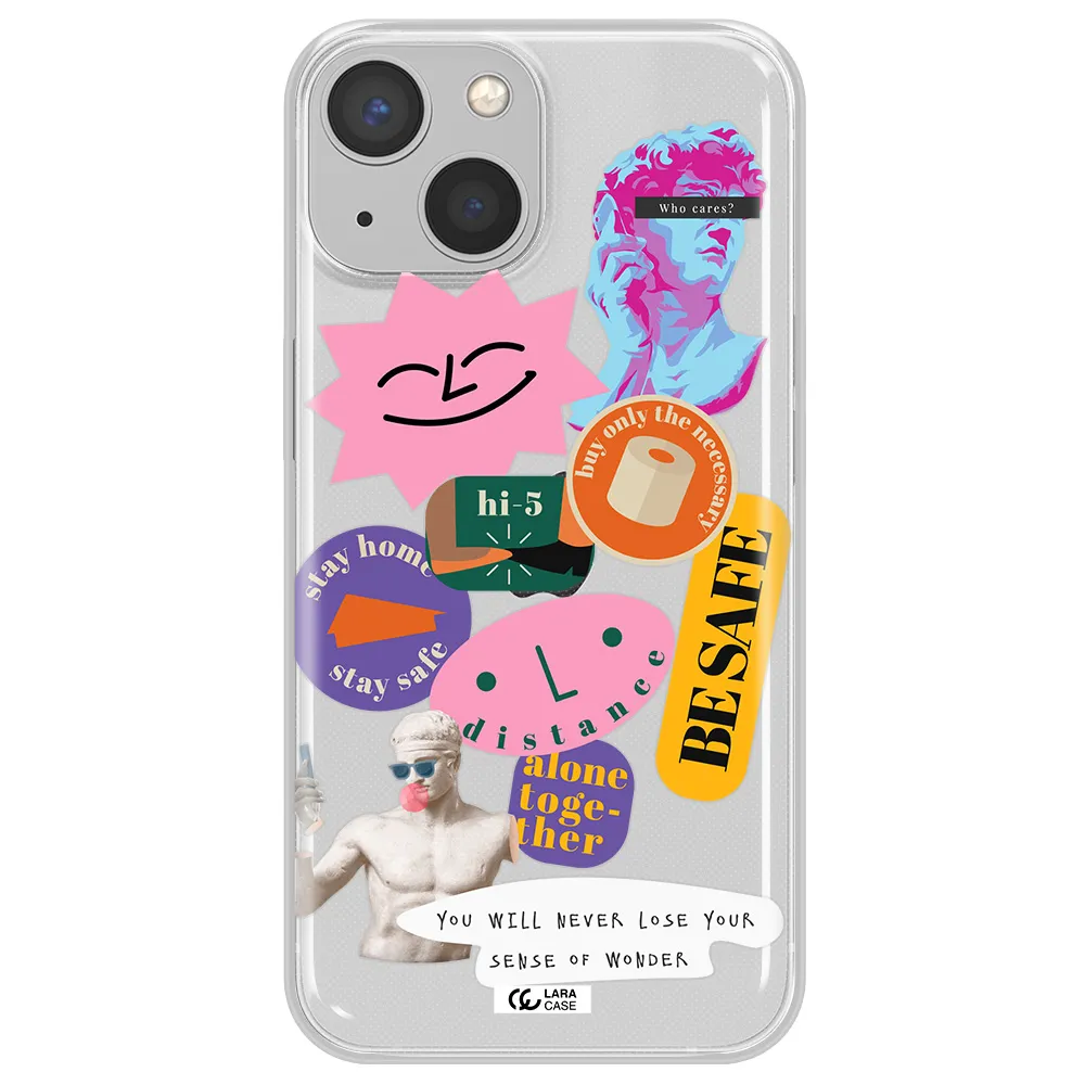 Be Safe Apple iPhone 13 mini Clear TPU Case