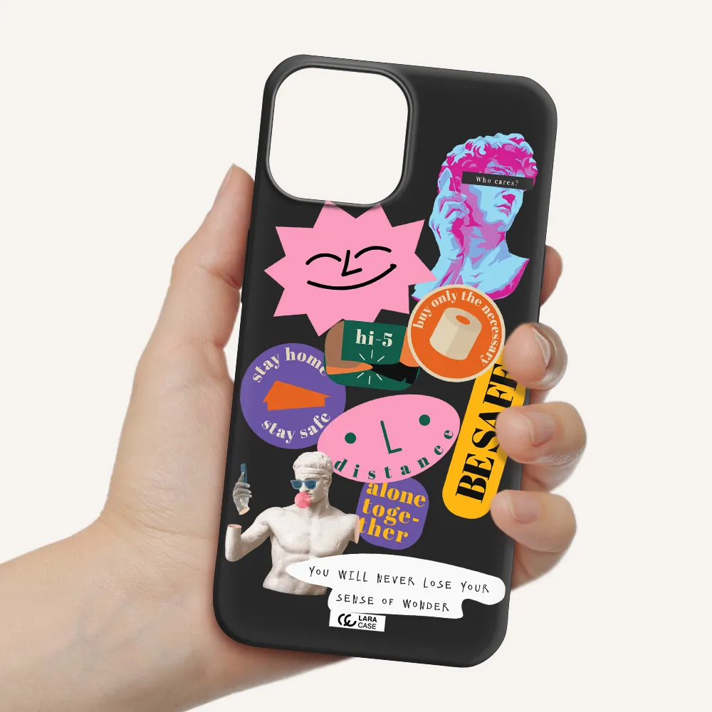 Be Safe Apple iPhone 13 mini Silicone black Case