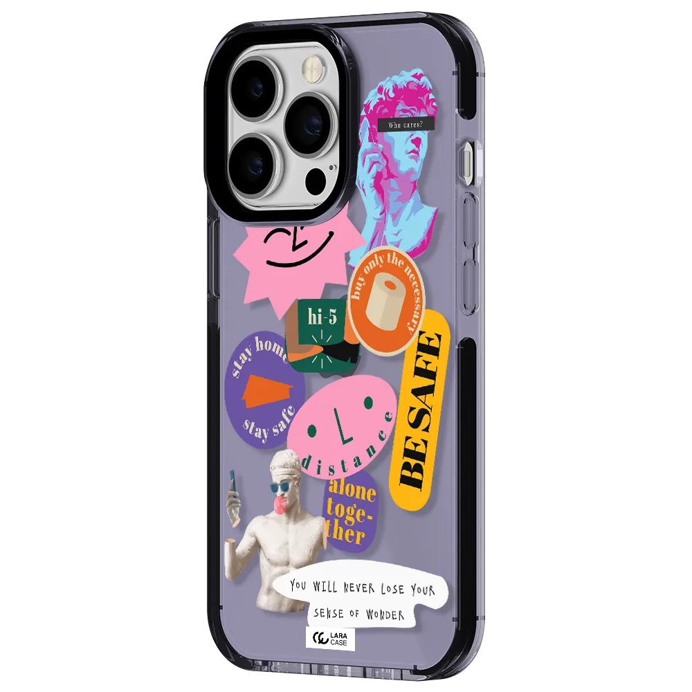 Be Safe Apple iPhone 13 Pro impact Lilac Case