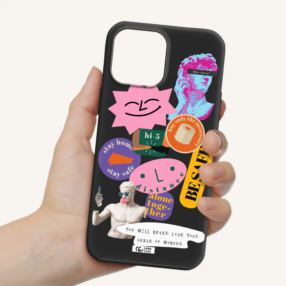 Be Safe Apple iPhone 13 Pro Silicone black Case