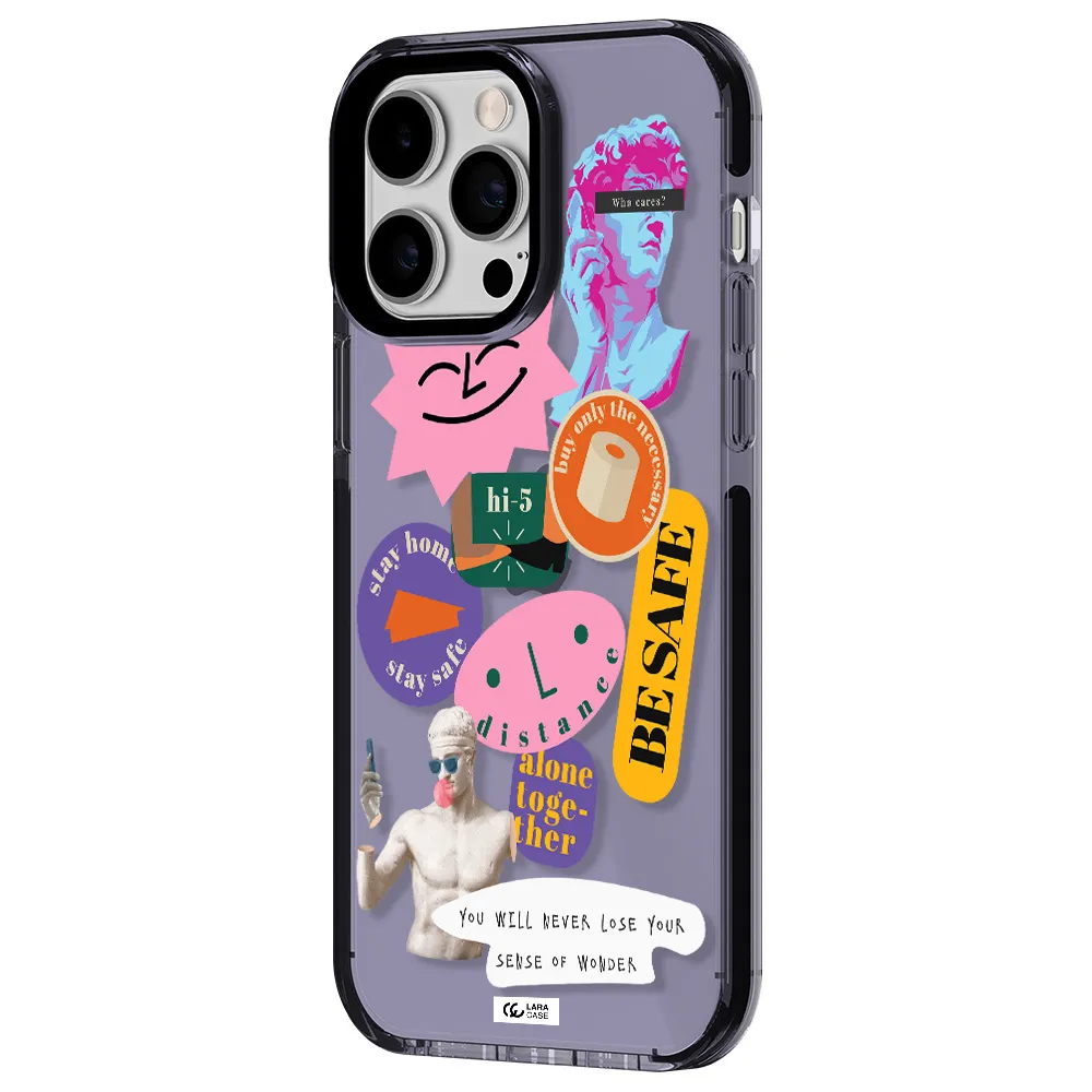 Be Safe Apple iPhone 15 Pro impact Lilac Case