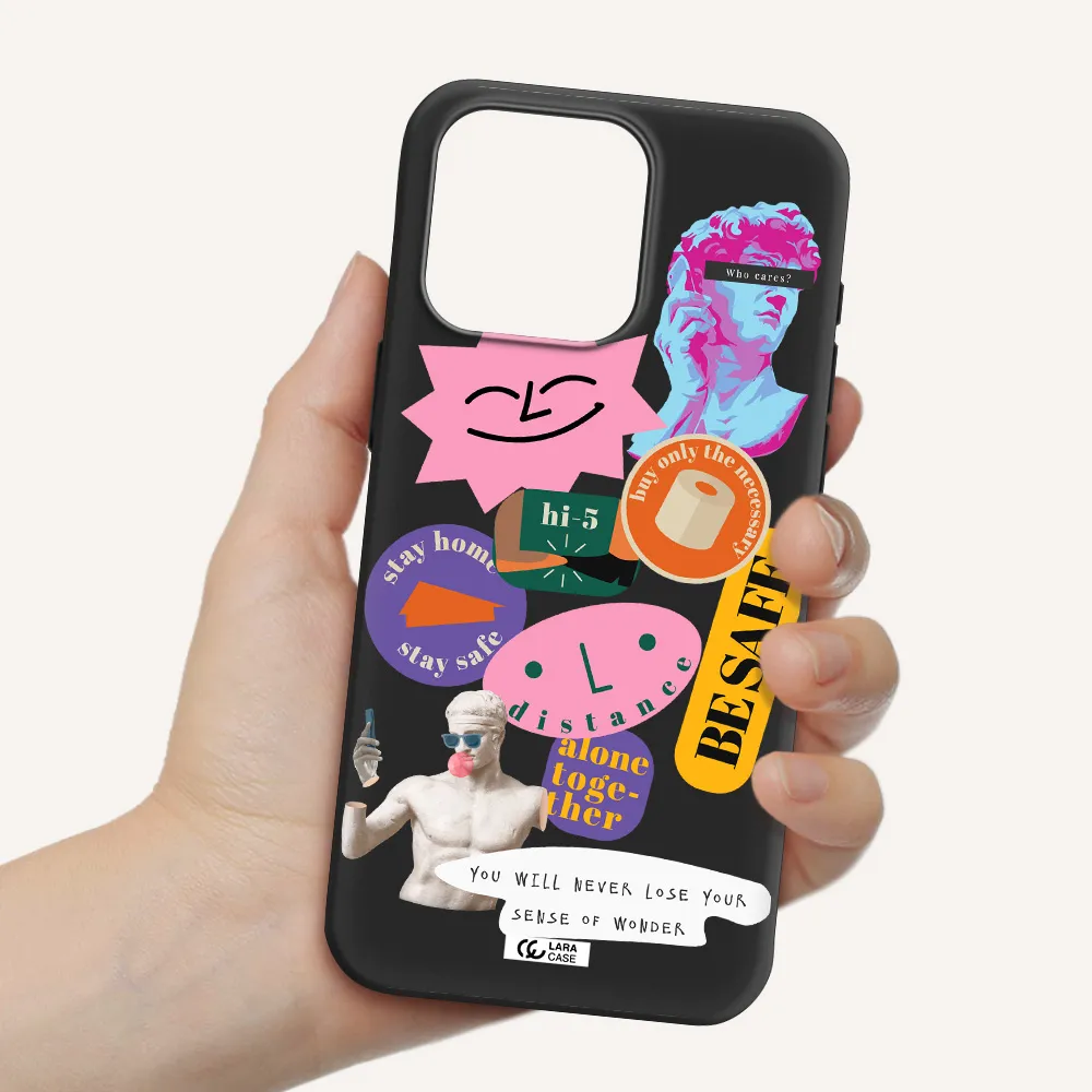 Be Safe Apple Iphone 15 Pro max Silicone black Case