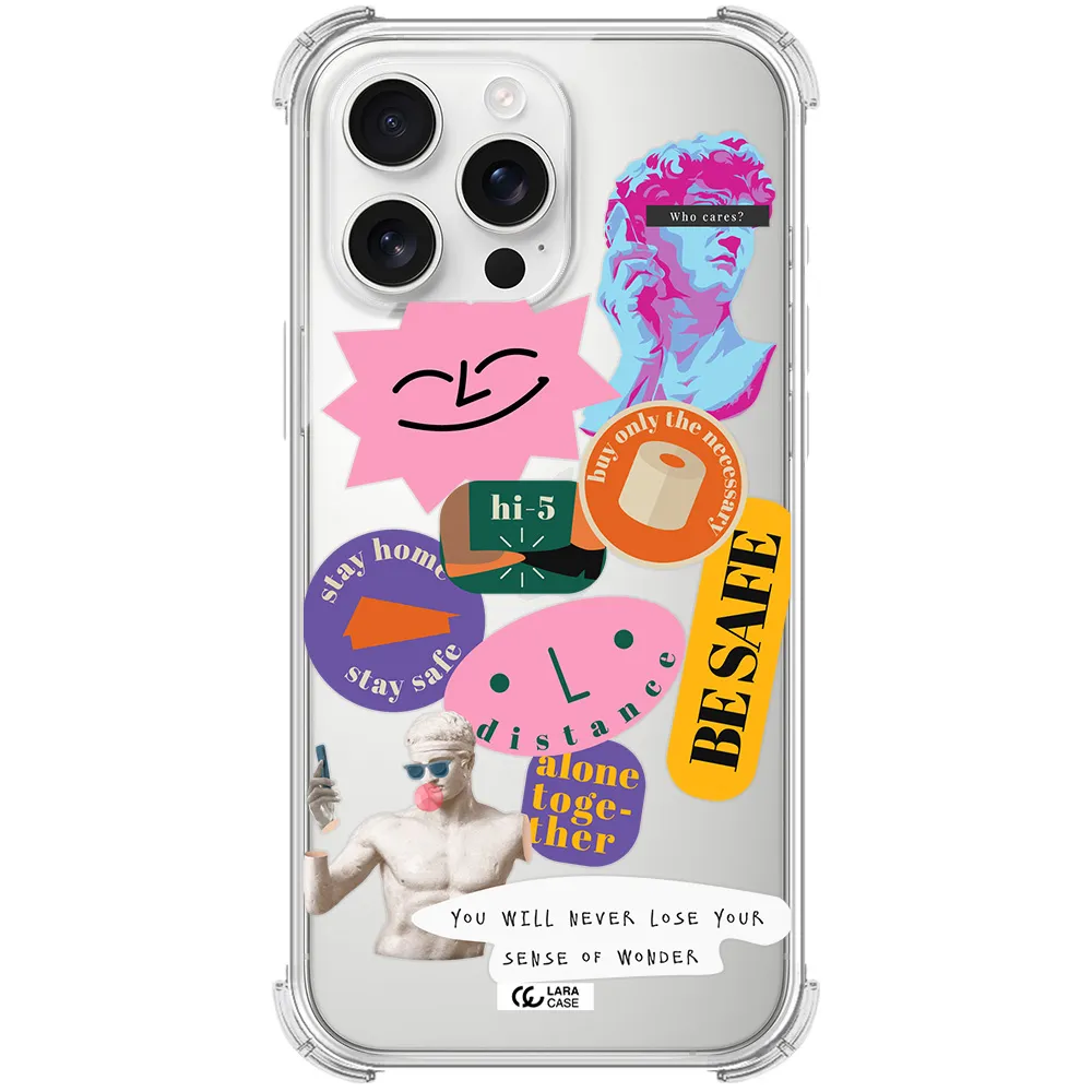 Be Safe Apple Iphone 16 Pro Max Clear Pc Case