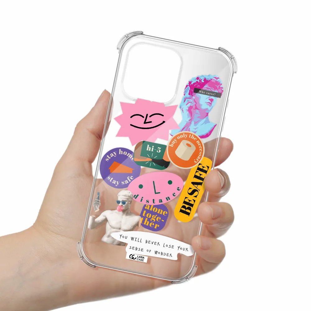 Be Safe Apple Iphone 16 Pro Max Clear Pc Case