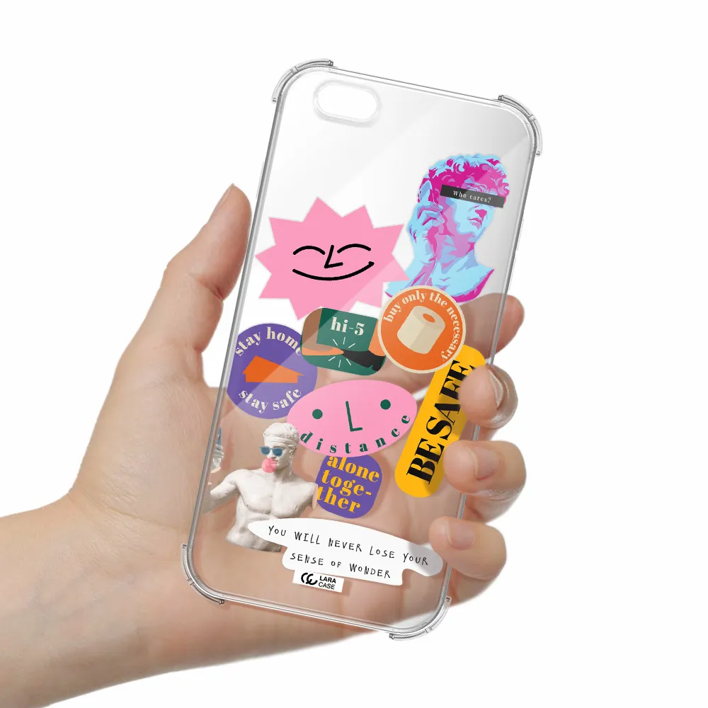 Be Safe Apple iPhone 6 plus Clear PC Case