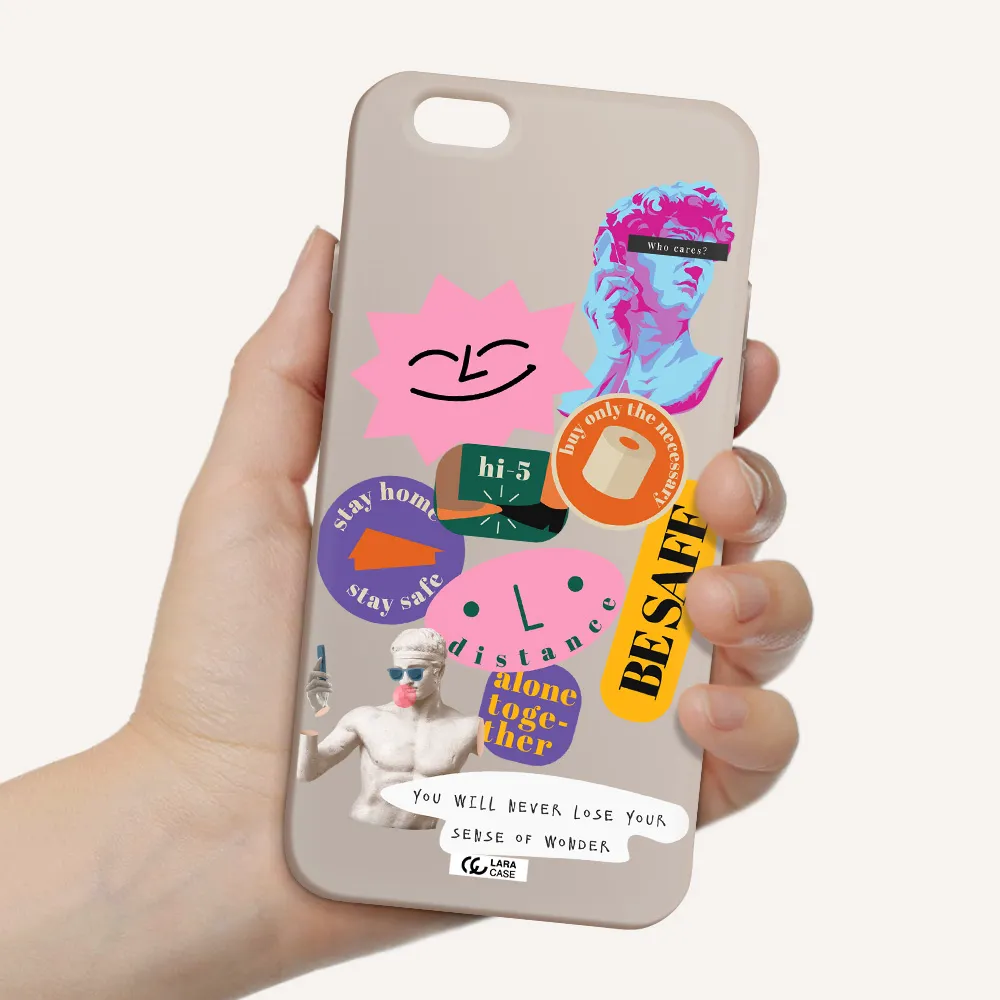 Be Safe Apple iPhone 6 Silicone Stone Case