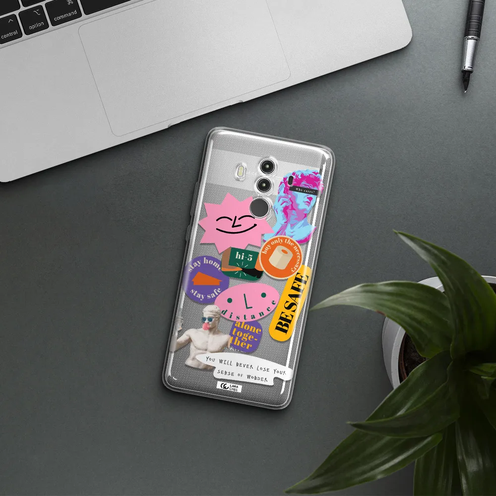 Be Safe Huawei Mate 10 Clear TPU Case
