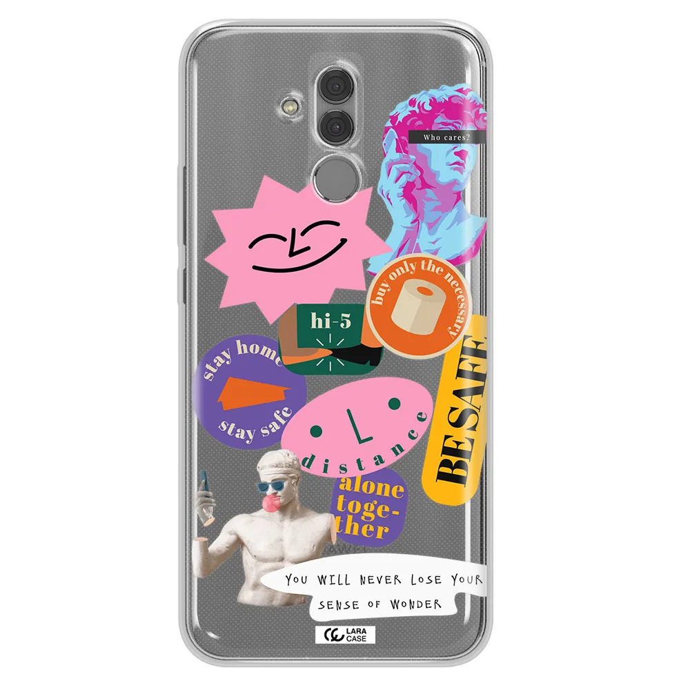 Be Safe Huawei Mate 20 Lite Clear TPU Case